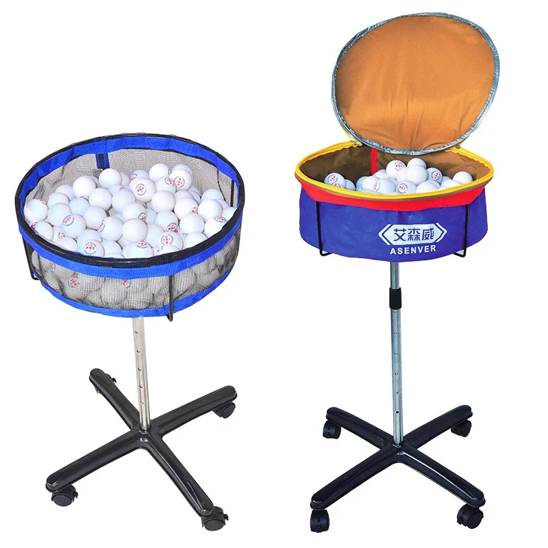 Ping Pong Ball Set - Panier de Rangement Multi-Balles Portable pour