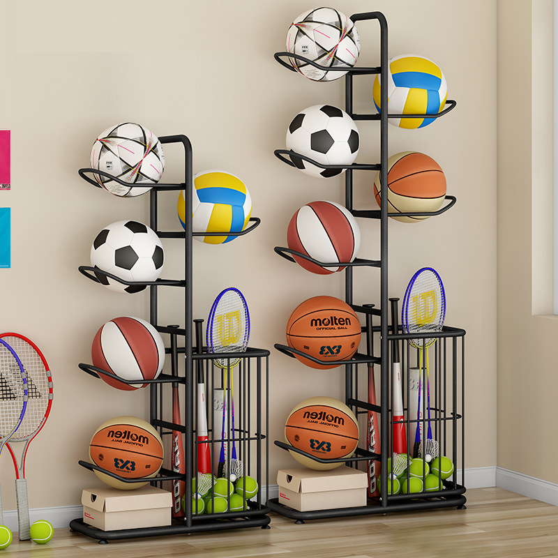 Sports Equipment Storage Rack - Support de rangement pour ballons de
