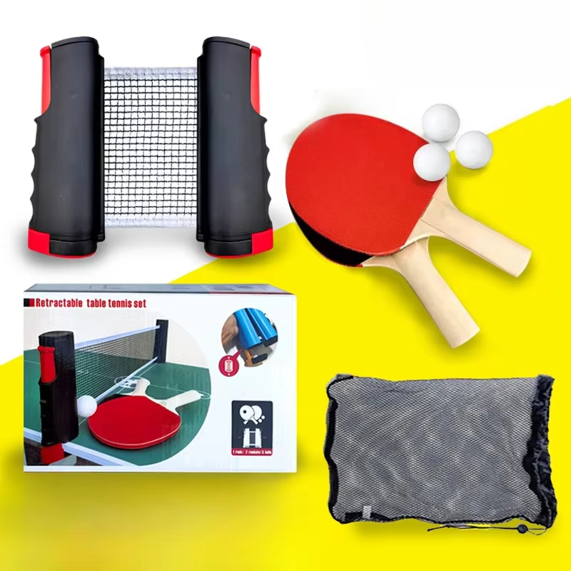 Ping Pong Ball Set - Ensemble combiné de raquettes de ping-pong