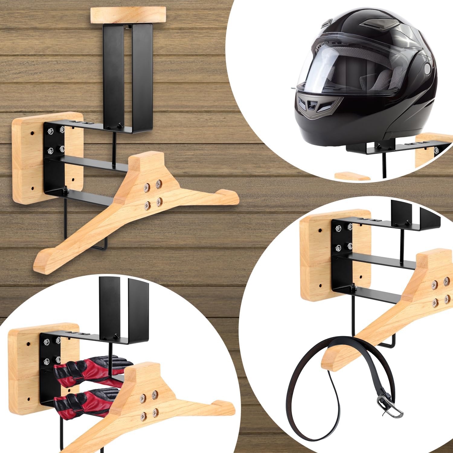 Support mural en bois pour cas - Sports Equipment Storage avis et prix