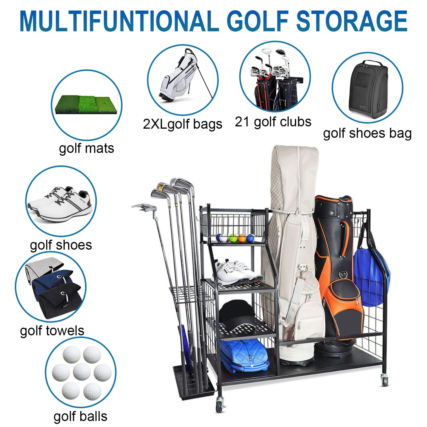 Support de rangement de sac de - Sports Equipment Storage Rack avis et prix