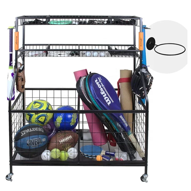 Organisateur de stockage d'équ - Sports Equipment Storage Rack avis et prix